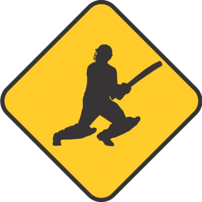 Cricket Sign