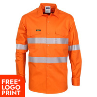 HiVis 2 Tone Segment Taped Coolight Shirt